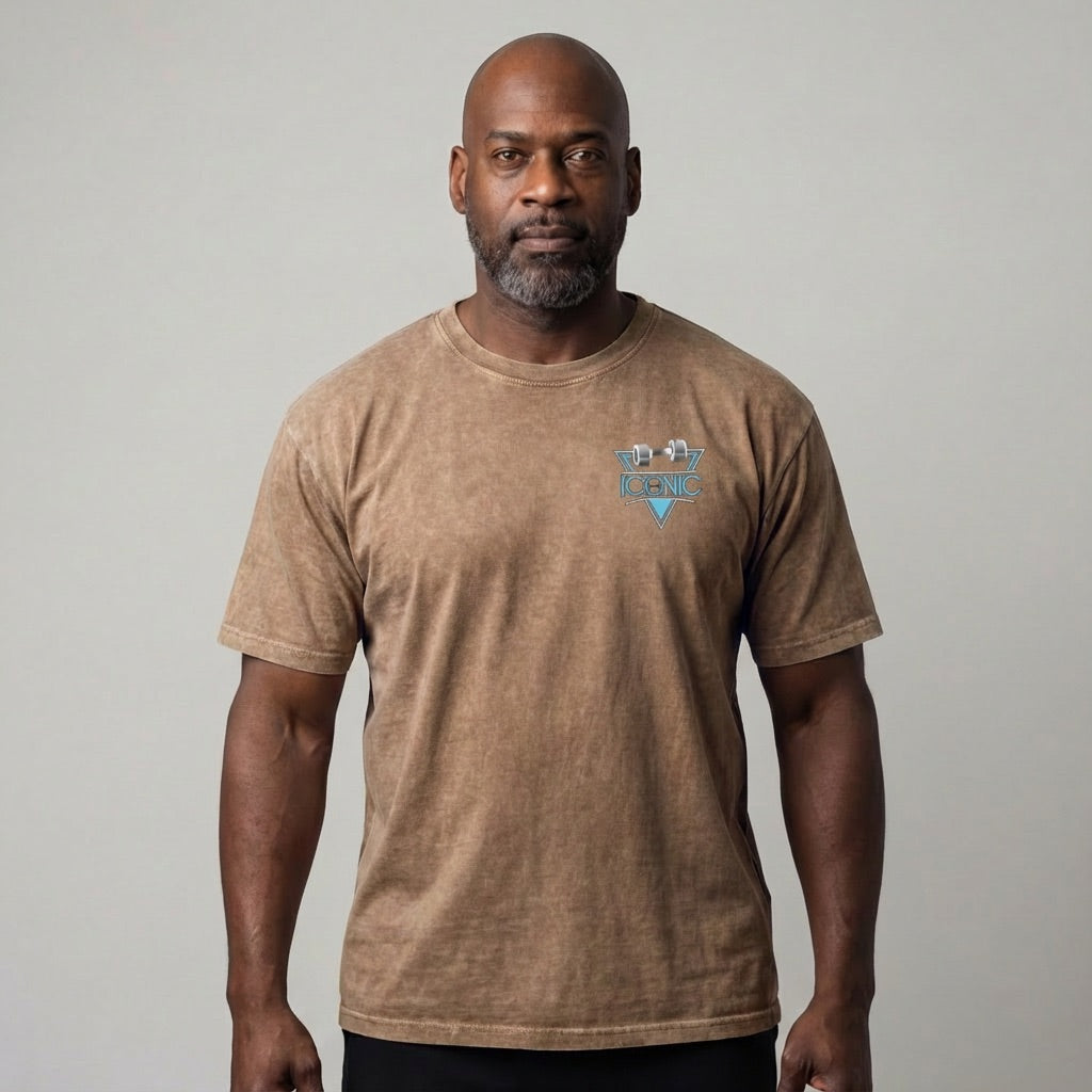 Oversized Acid Wash T-Shirts (Afro-Samurai Goddess Line)