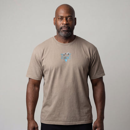 Oversized Acid Wash T-Shirts (Afro-Samurai Goddess Line)